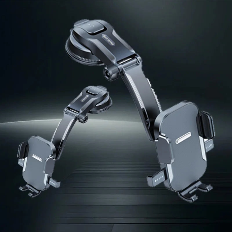 Nano Silicone Car Phone Holder – 360° Foldable Mount