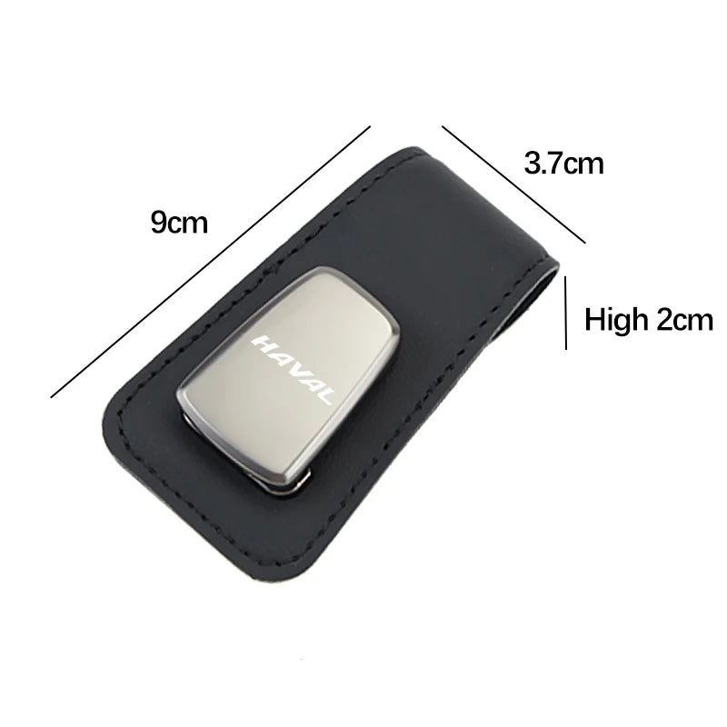 Haval Sun Visor Clip – Leather Magnetic Glasses Holder -H3 H4 H9 F7X H8 F5 H2 F7 Dargo M6 H5 H7
