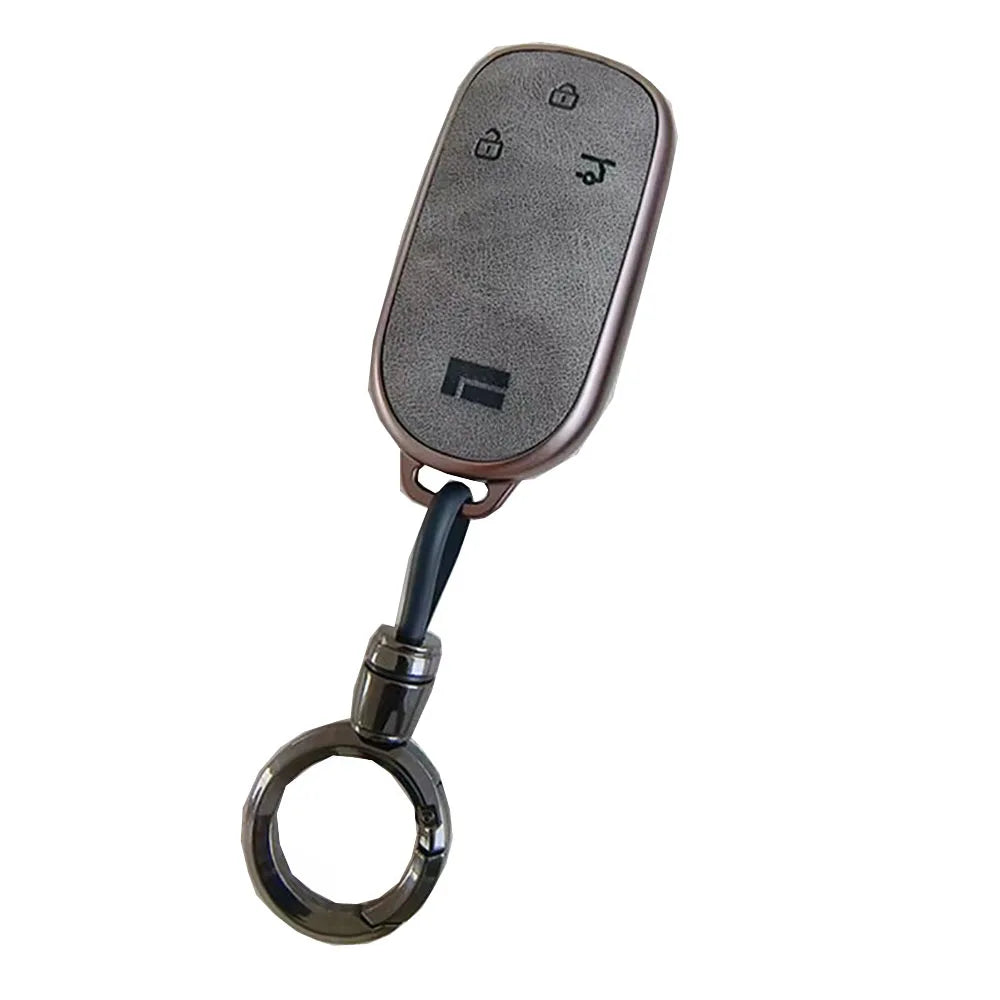Baic Jishi Polestone 01 Rox 01 Leather Key Fob Cover