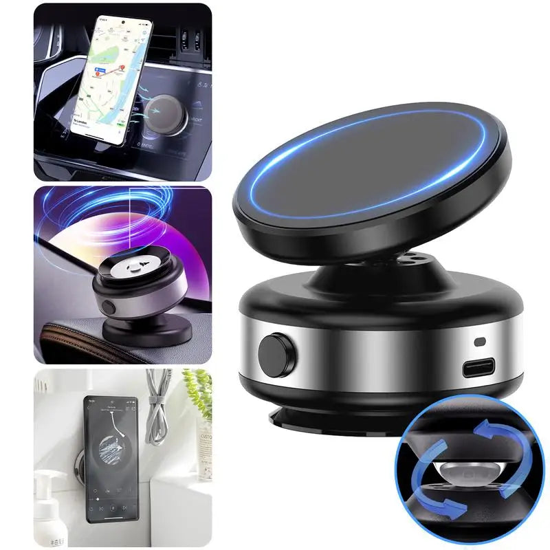 Magnetic Car Phone Holder – 360° Air Vent Mount