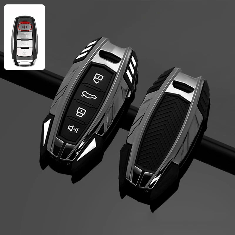 Haval Key Case – 3/4 Button Zinc Alloy Cover - H6 H7 H4 H9 F5 F7 F7X F7H H2S