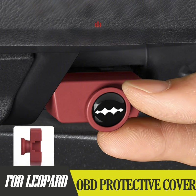BYD Leopard 3/5/8 Charging & OBD Cover – Waterproof Dustproof Protector