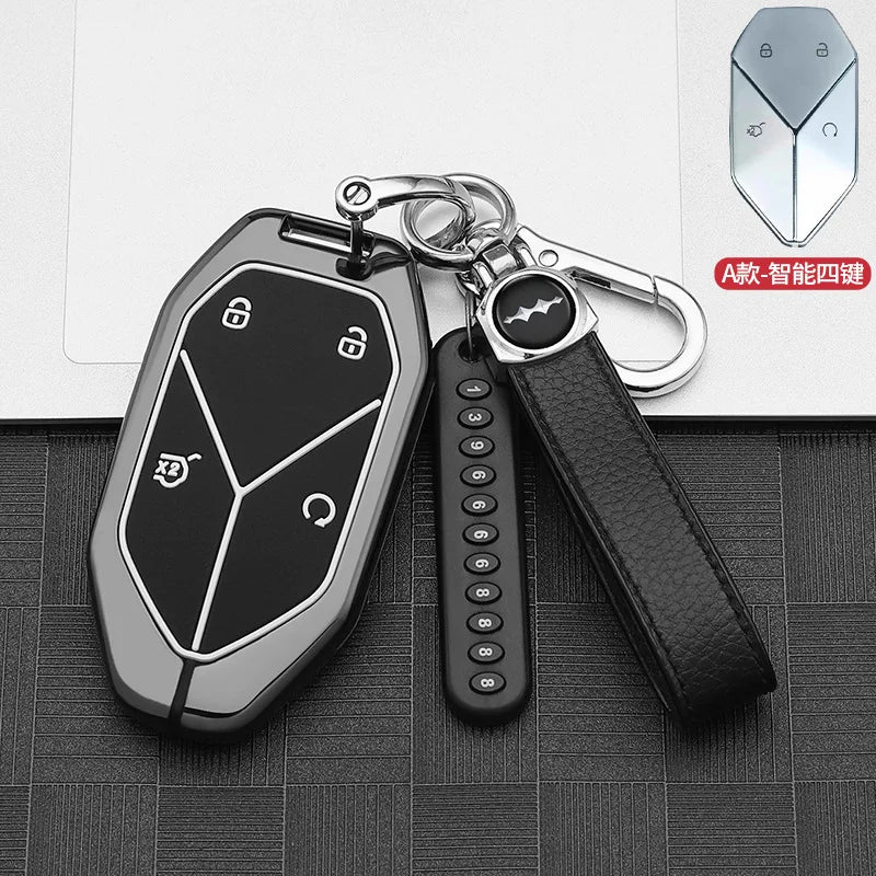 BYD Leopard 5 Key Case – DM-I Formula Silicone & Zinc Alloy