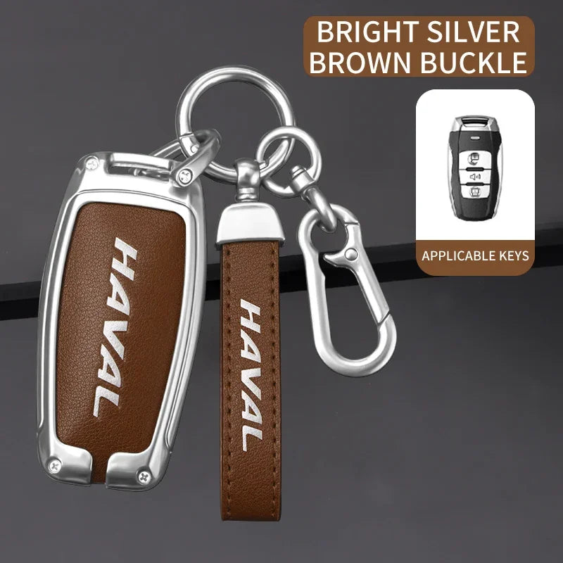 Haval Key Cover – Zinc Alloy Smart Remote Shell - H6 H2 H3 H7 H8 H9