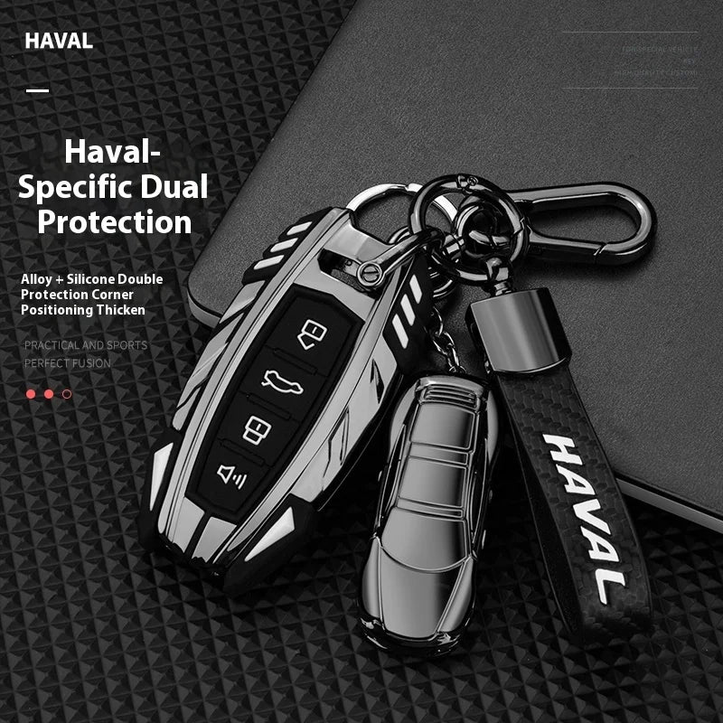 Haval Key Case – Silicone & Zinc Alloy Protector