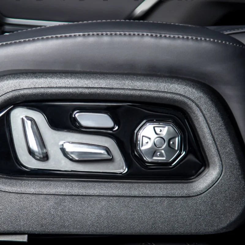 BYD Leopard 8 Seat Panel Sticker – 2025 Adjustment Button Decoration.