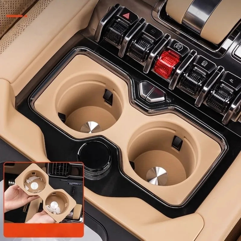 BYD Leopard 8 Cup Holder Mat – Silicone Storage Pad