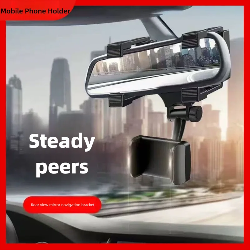 Car Phone Holder – Rearview Mirror Mount