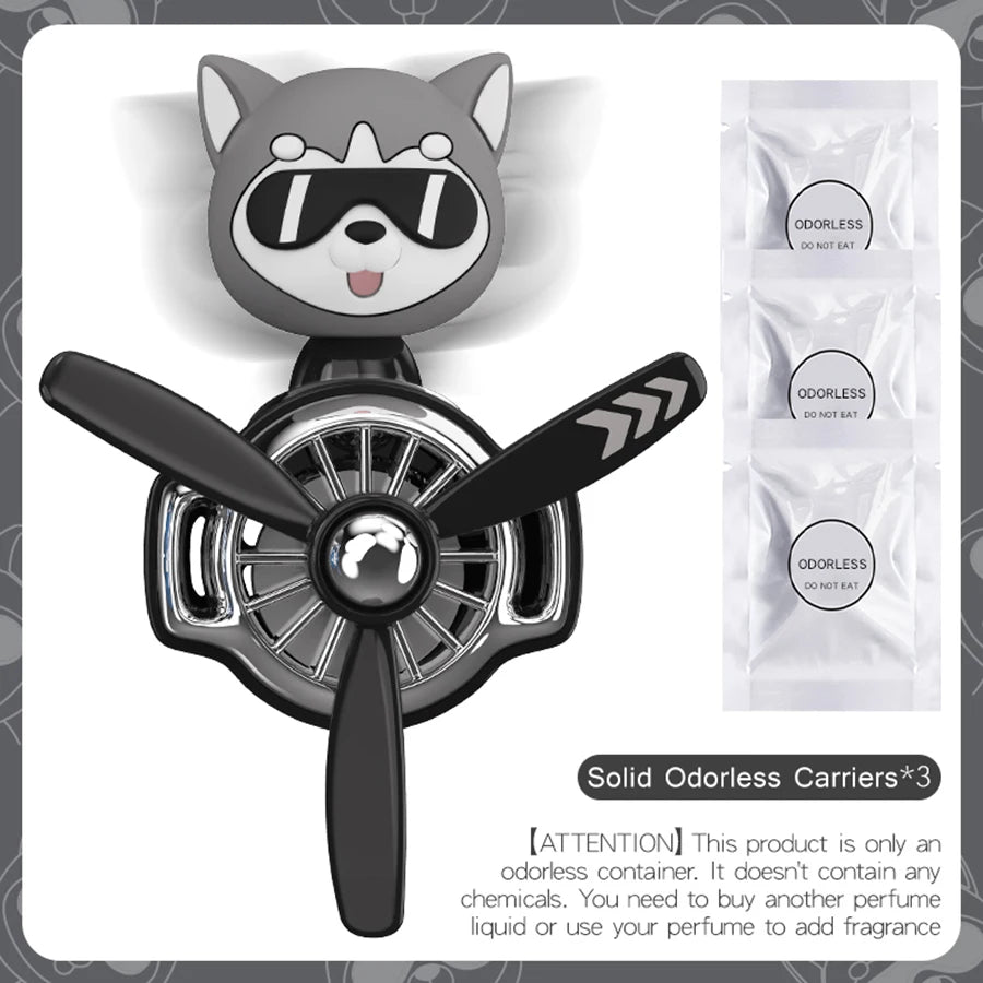 Bulldog Pilot Car Air Freshener – DIY Fragrance Decor