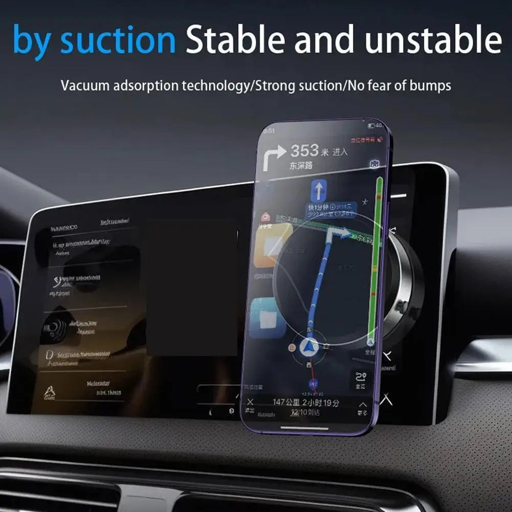 Magnetic Phone Holder – Suction Cup Car Mount
