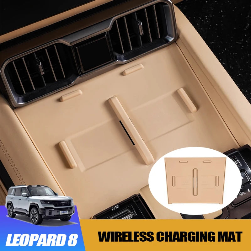 BYD Leopard 8 Charging Mat – Silicone Non-Slip Console Pad