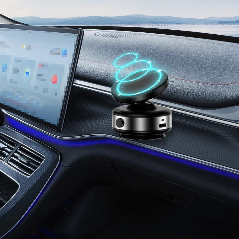 Magnetic Phone Holder – Foldable 360° Car Mount