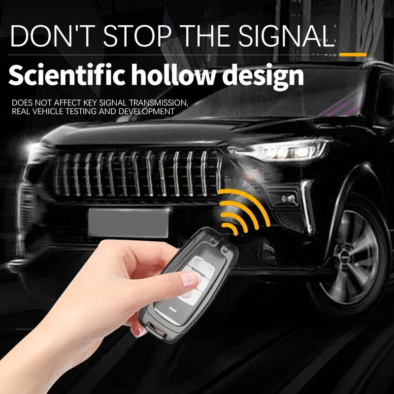 Haval Key Cover – Zinc Alloy Smart Remote Shell - H6 H2 H3 H7 H8 H9