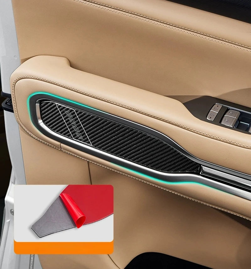 BYD Leopard 8 Door Bowl Sticker – 2024-2025 Carbon Fiber Protector