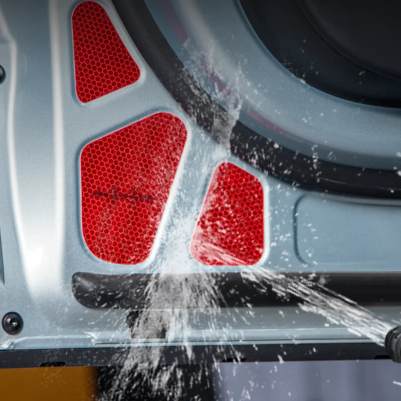 BYD Leopard 8 Door Warning Sticker – 2025 Reflective Anti-Collision