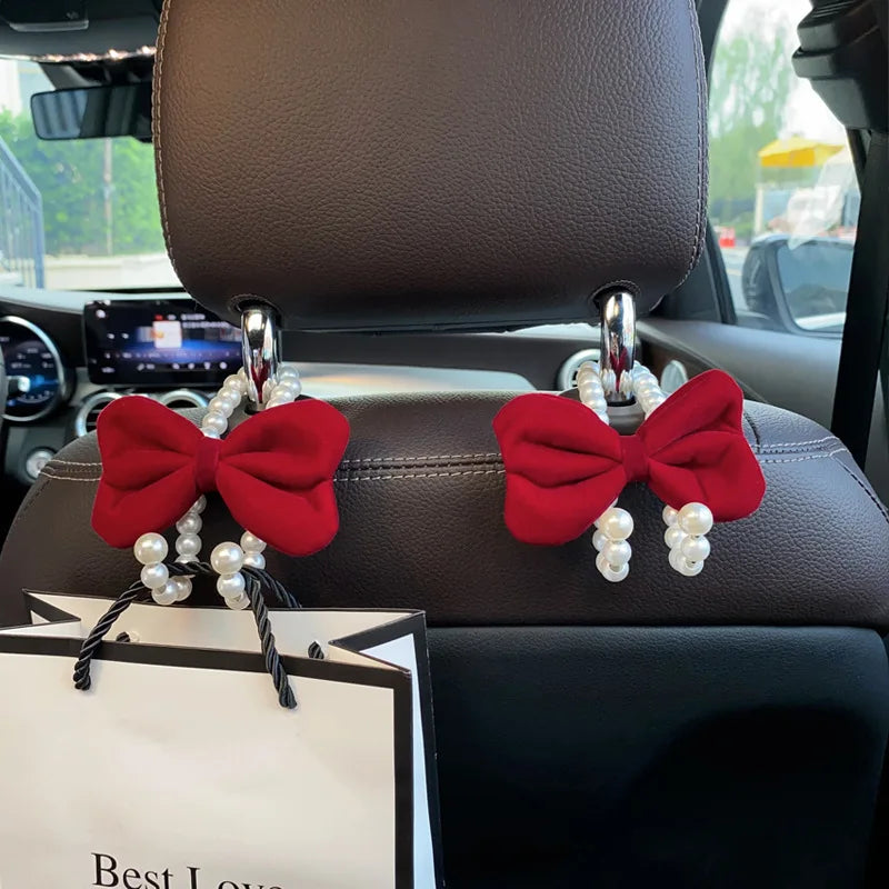 2PCS Car Seat Back Hooks – Multifunctional Interior Accessories