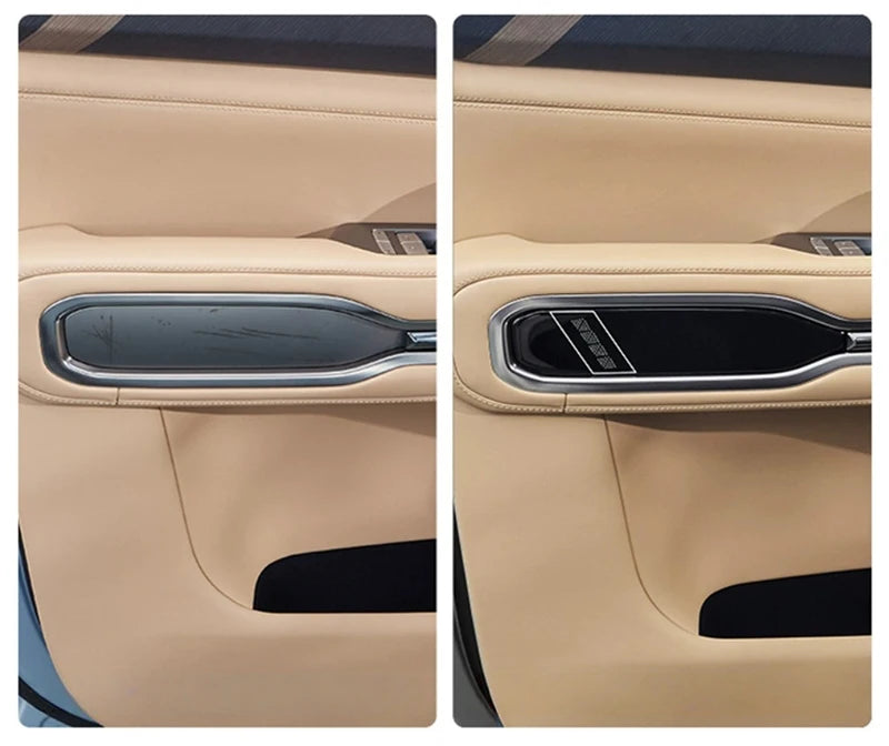 BYD Leopard 8 Door Bowl Sticker – 2024-2025 Carbon Fiber Protector