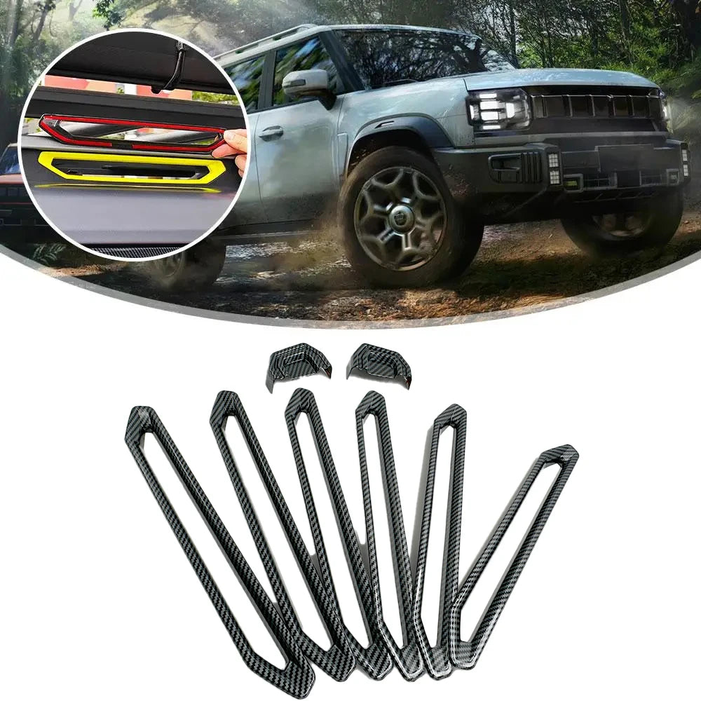 Jetour T2 Roof Rack Trim Set – 2023-2024 Traveller