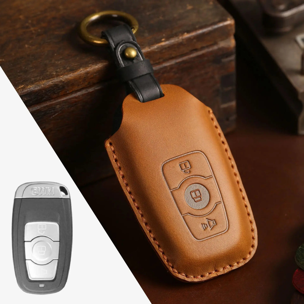 Haval Key Case – Leather Protector & Keychain Set- H6 H7 H8 H4 H9 F5 F7 H2S
