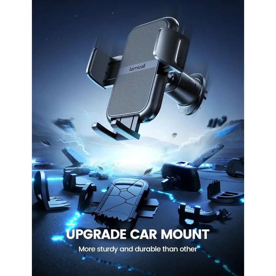 Car Phone Holder – Wider Clamp Mount