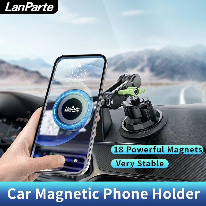Magnetic Phone Holder – 360° Car Mount