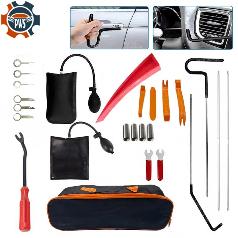 PWS Car Door Unlock Kit – Long Reach Lockout Tool Set