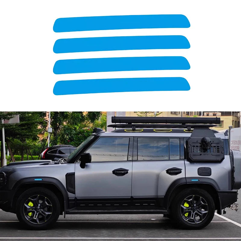 Jetour T2 Grille & Wheel Film – Color Change Set