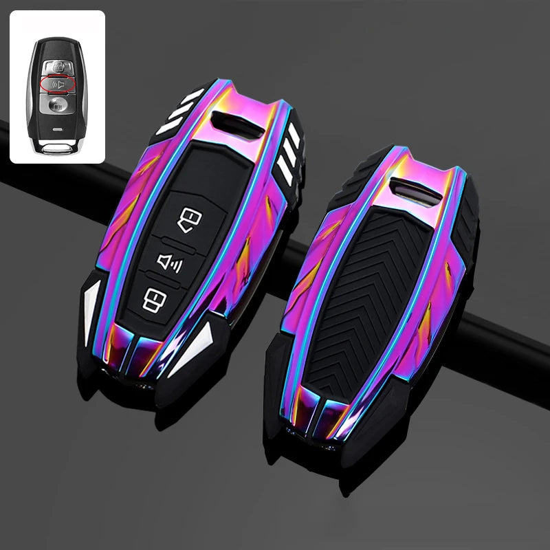 Haval Key Case – 3/4 Button Zinc Alloy Cover - H6 H7 H4 H9 F5 F7 F7X F7H H2S