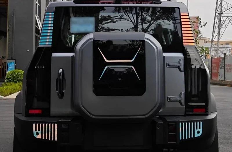 Jetour T2 Spare Tire Cover Sticker – 2023-2025 Traveller