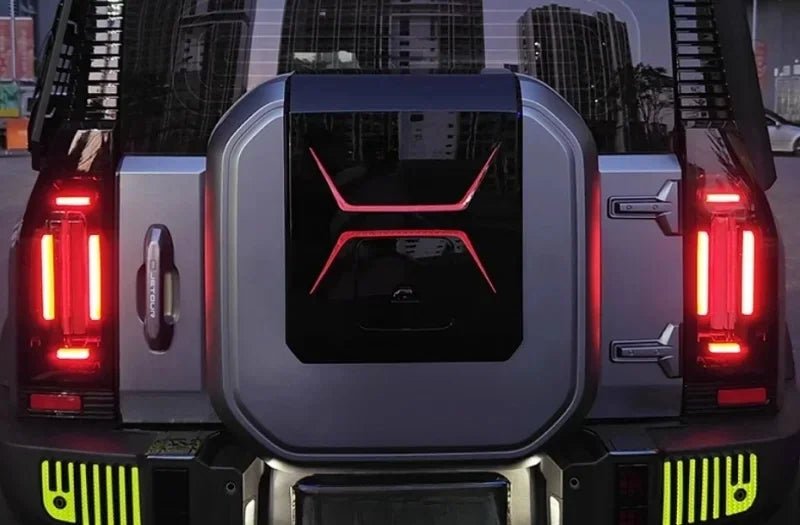 Jetour T2 Spare Tire Cover Sticker – 2023-2024 Traveller