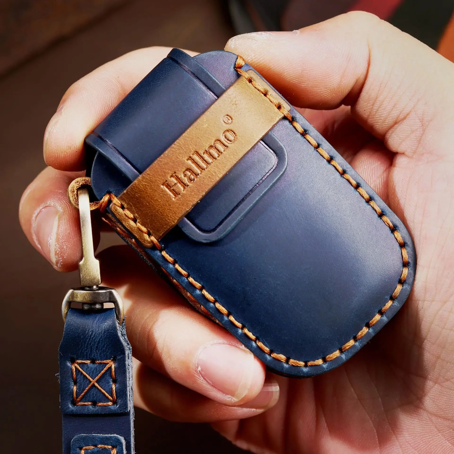 Haval Key Case – Leather Keychain Holder Cover