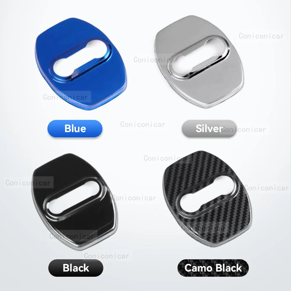 BYD Leopard 5 Door Lock Cover – 2024-2025 Stainless Steel Protector