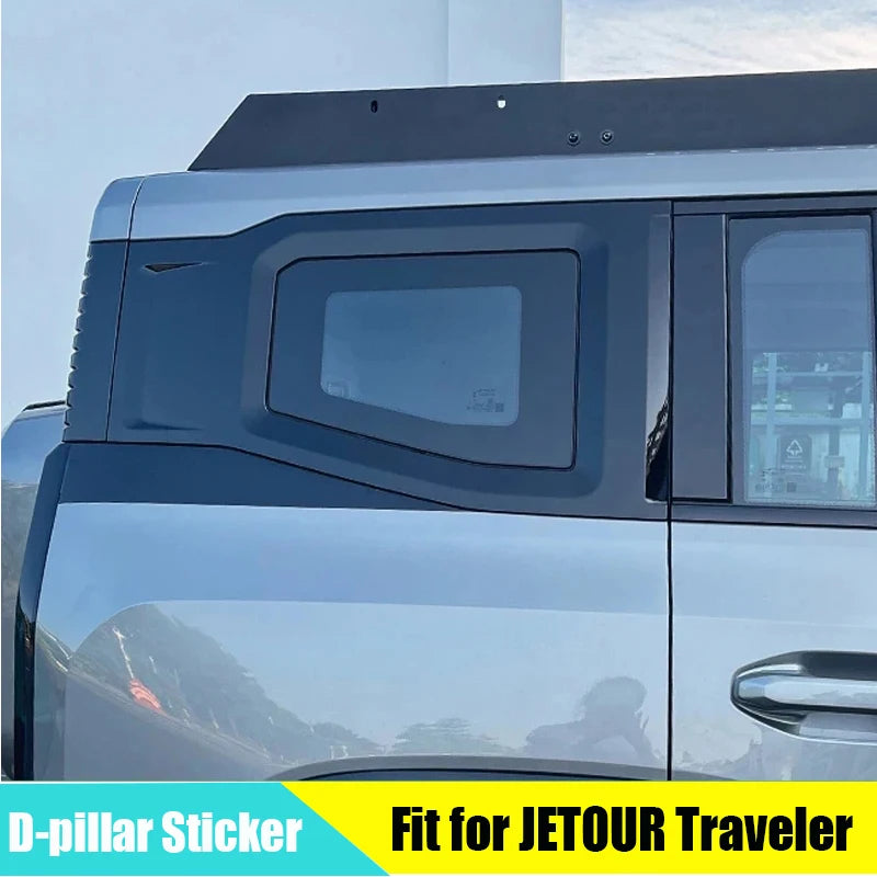 Jetour T2 D-Pillar Sticker – 2023-2024 Black Trim