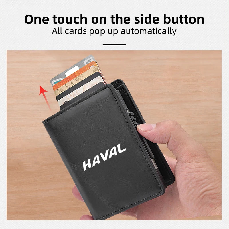 Haval Pop-Up Wallet – Automatic Card Holder for F7 H6 H1 H2 H3 H4 H5 H7 H8