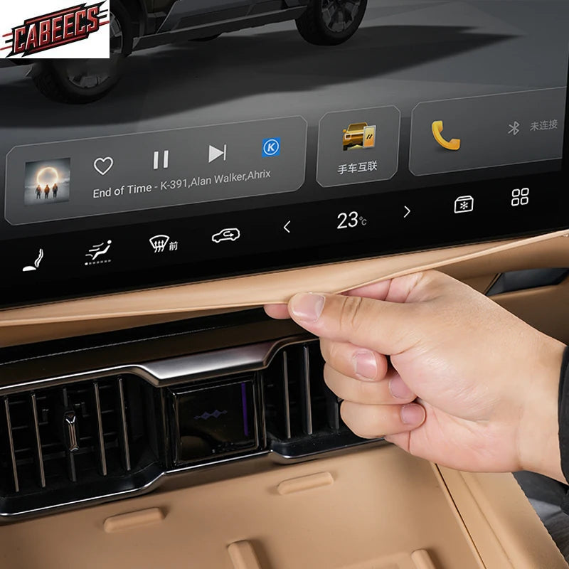 BYD Leopard 8 Screen Frame Protector – 2024-2025 Silicone Edge Ring