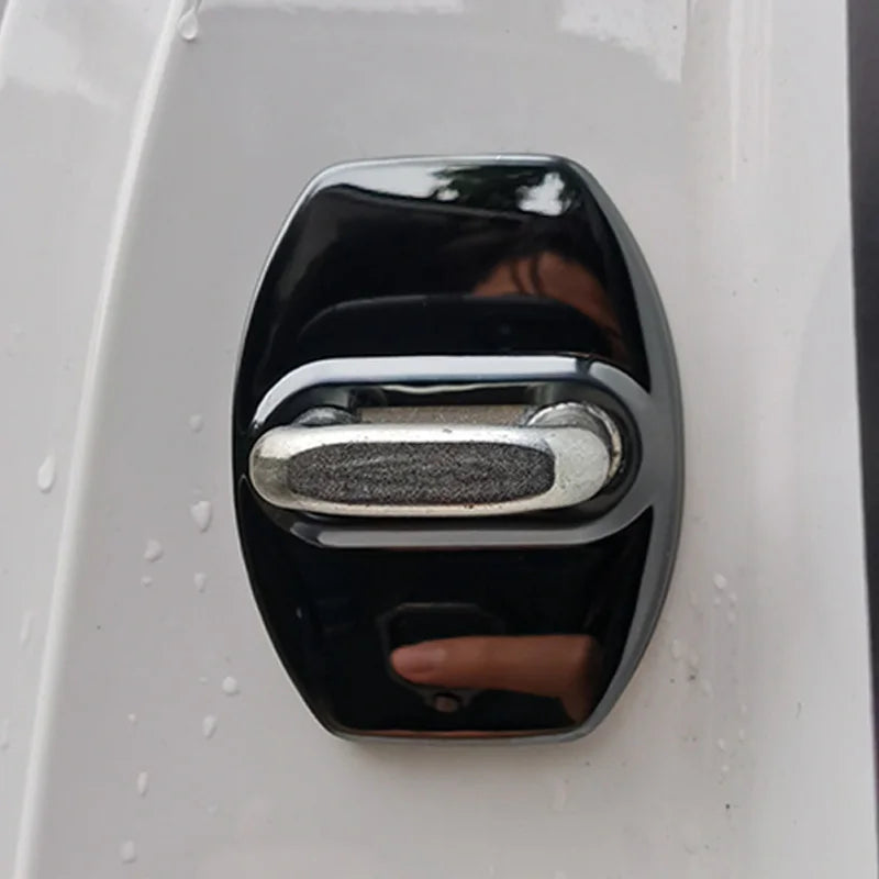 BYD Leopard 5 Door Lock Cover – 2024-2025 Stainless Steel Protector