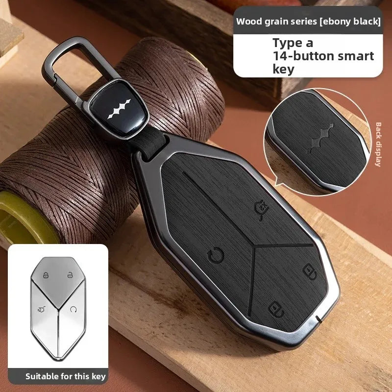BYD Leopard 3/5/8 Metal Key Case – Premium Protective Shell