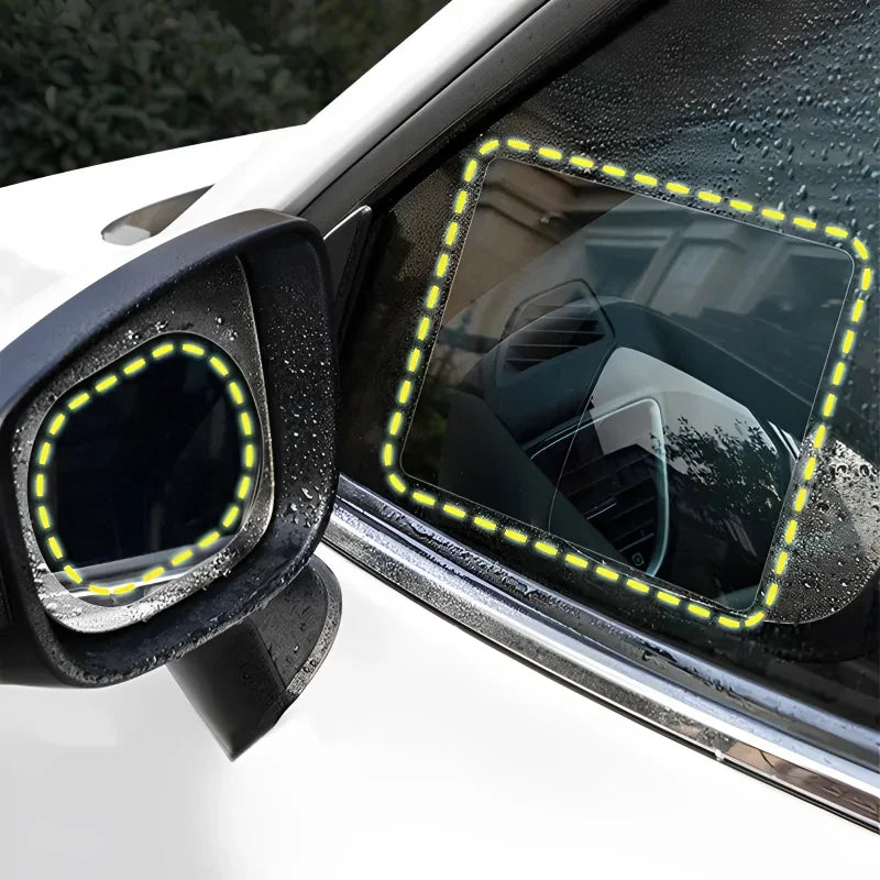 Car Anti-Fog Rainproof Film – Waterproof Mirror & Window Sticker