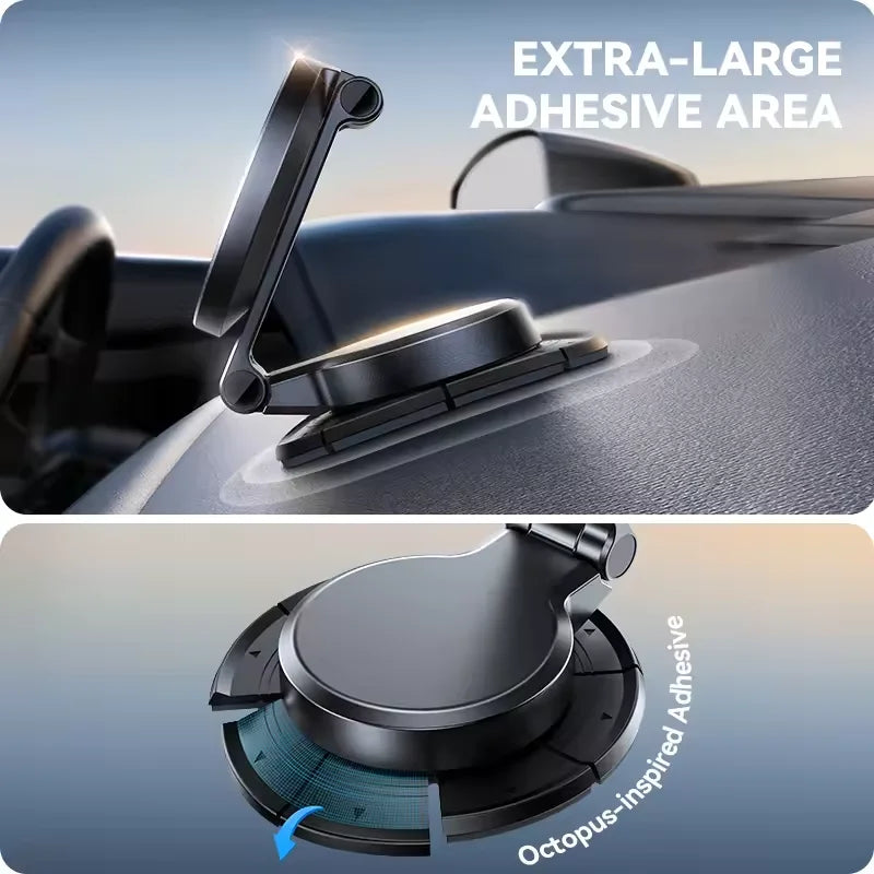 Magnetic Wireless Charger – 360° Car Mount