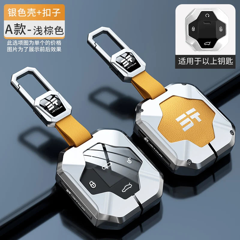Jetour T2 Zinc Alloy Key Case – 2023-2024 Traveller