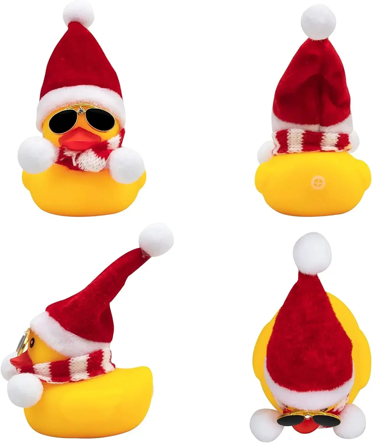 Christmas Rubber Duck Helmet – Propeller Car & Bike Decoration