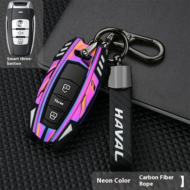 Haval Key Case – Silicone & Zinc Alloy Protector