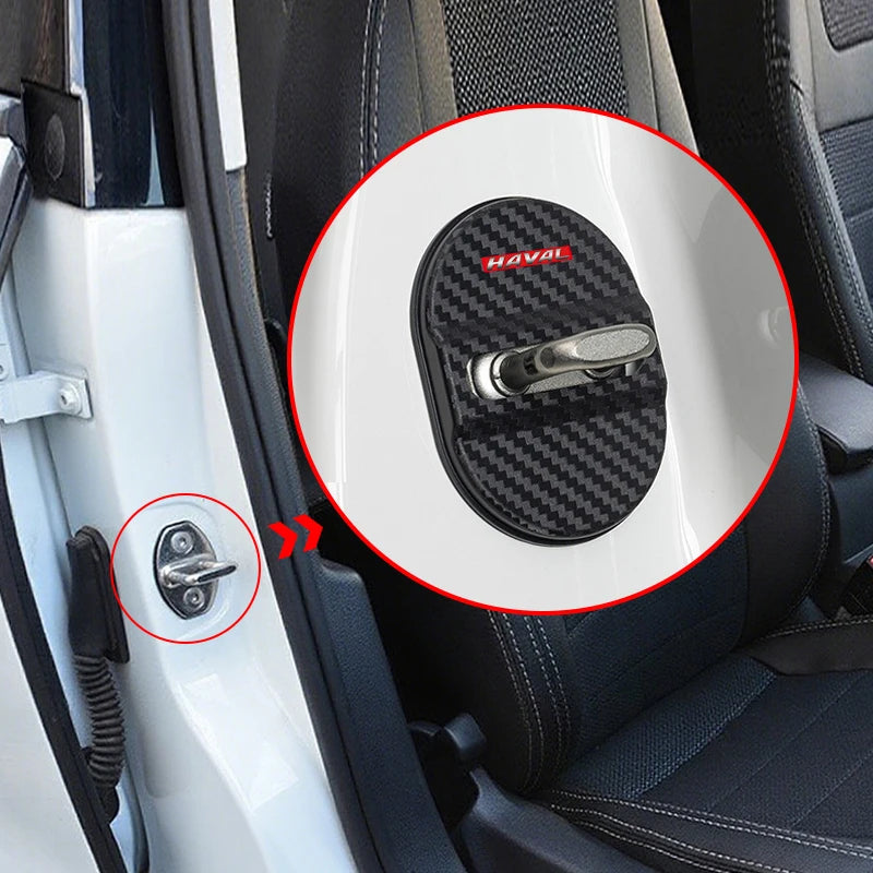 Haval Door Lock Cover – 4PCS Anti-Rust Set - H5 H6 H3 H8 H9 H2 H7 M2 M4