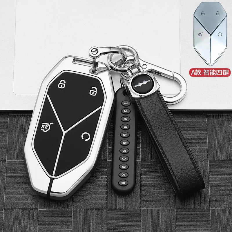 BYD Leopard 5 Key Case – DM-I Formula Silicone & Zinc Alloy