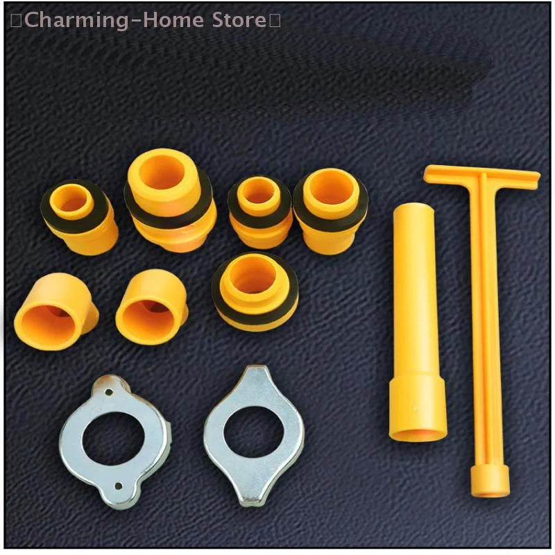 15PCS Universal Car Oil Funnel Kit – Spill-Proof Filling Tools