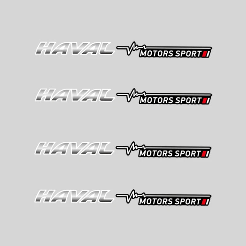 Haval Wiper Stickers – 2/4PCS Window Emblem Set - H2S, M6, H3, H4, H5, H7, H8, F5