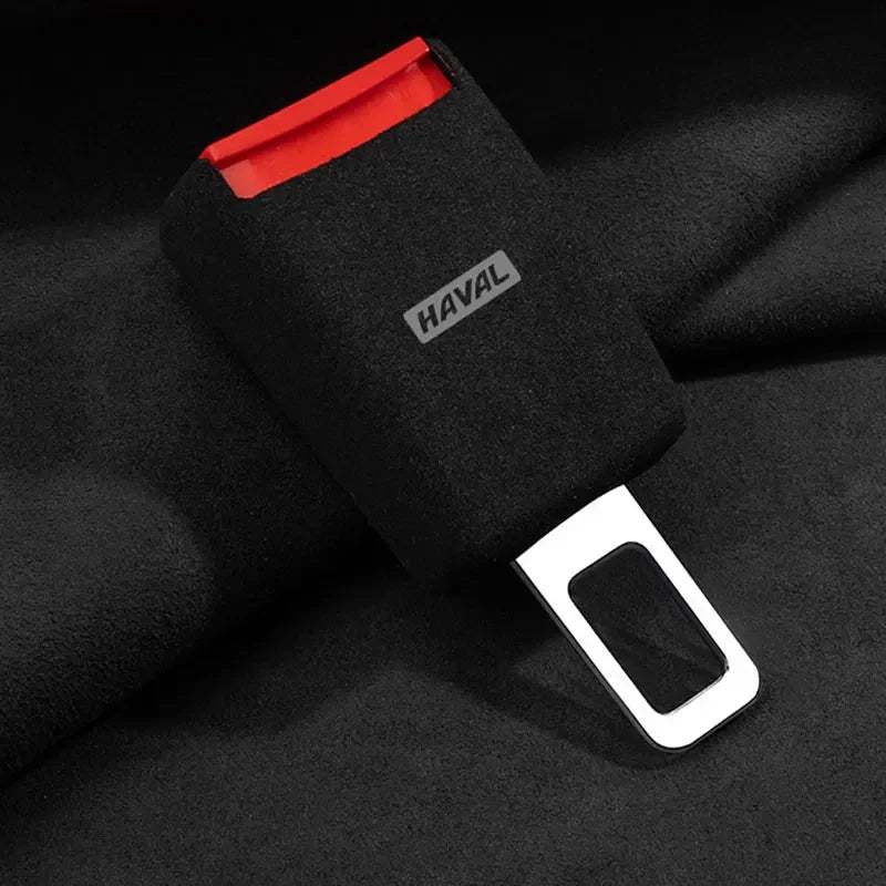 Haval Seat Belt Extender – Suede Safety Plug