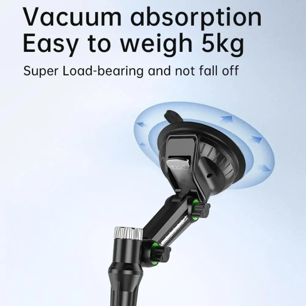 5-in-1 Car Phone Holder – 360° Dashboard & Windshield Mount