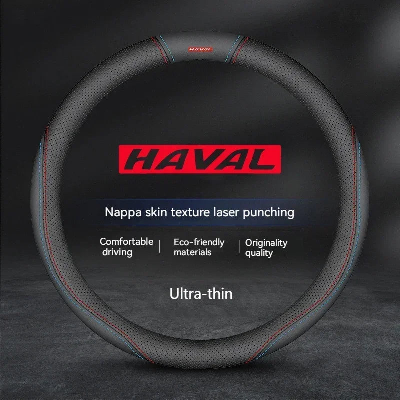 Haval Steering Wheel Cover – Suede Leather Anti-Slip -H6 Jolion H3 H2 F7 X H9 H5 M4