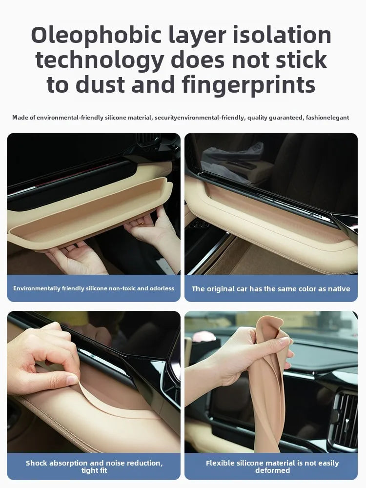 BYD Leopard 8 Passenger Storage Box – 2024-2025 Silicone Console Pad